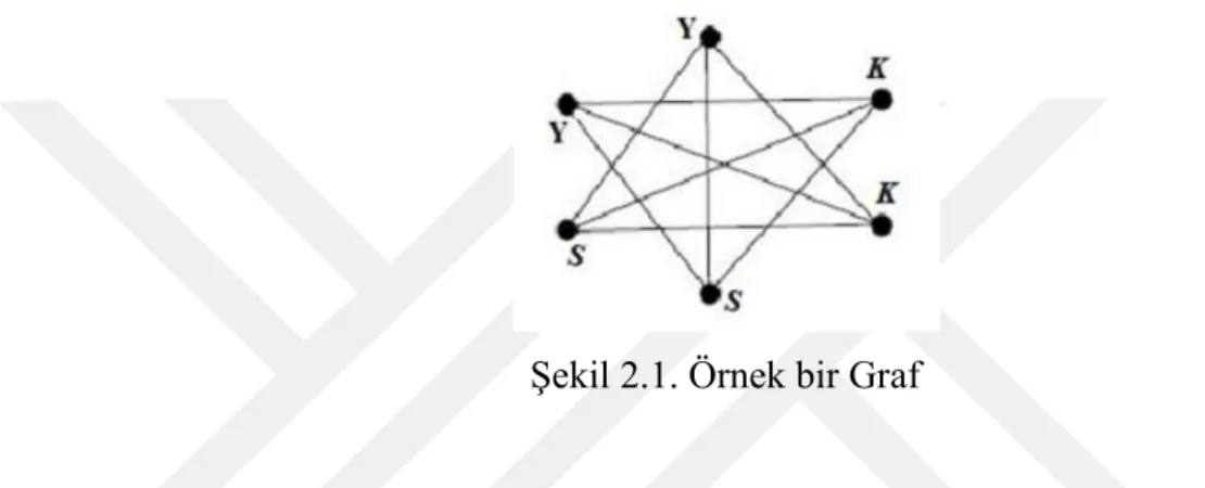 Şekil 2.1. Örnek bir Graf 