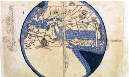 Şekil 4: Halife el-Ma’mun’un yaptırdığı dünya haritası