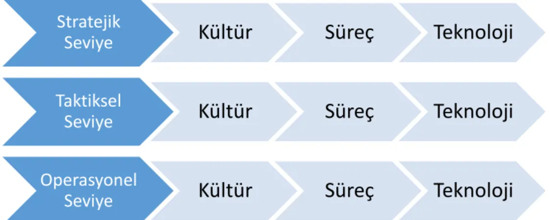 Şekil 6. Bilgi Güvenliği Yönetişim Yapısı 