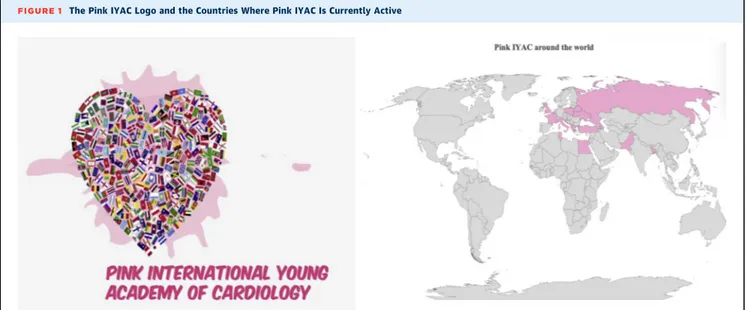 FIGURE 1 The Pink IYAC Logo and the Countries Where Pink IYAC Is Currently ActiveA B B R E V I A T I O N S