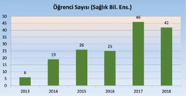 Grafik 5: Yıllara Göre Öğrenci Sayıları