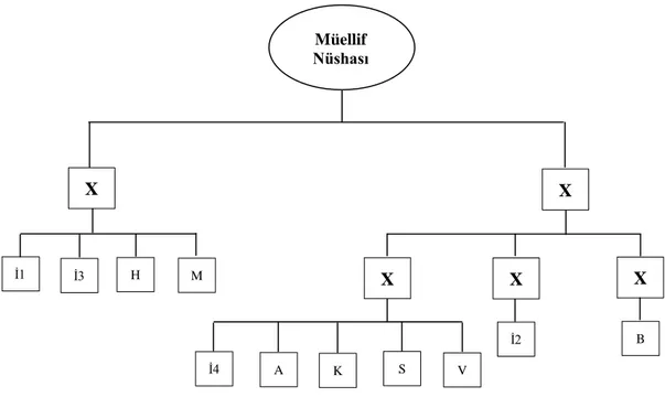 Şekil 6. Nüsha Şeceresi 