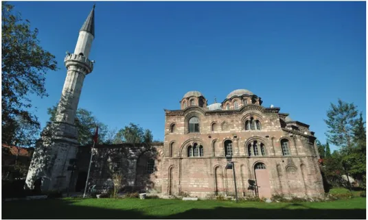 Şekil 1: Fethiye Camii ve Müzesi, güney cephe (01.11.2010) (Esmer, 2012, 533). 