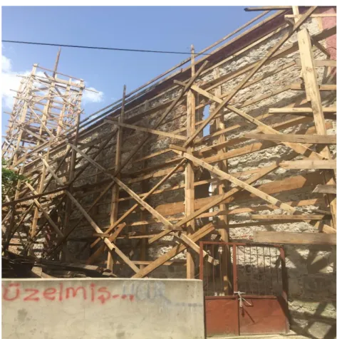 Şekil 4.23 Batı Cephesi Raspa Sonrası, 2016 