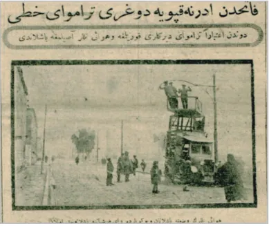 Şekil 9. Cumhuriyet Gazetesi’nin 27 Şubat 1927’de yaptığı haber (Atatürk Kitaplığı)