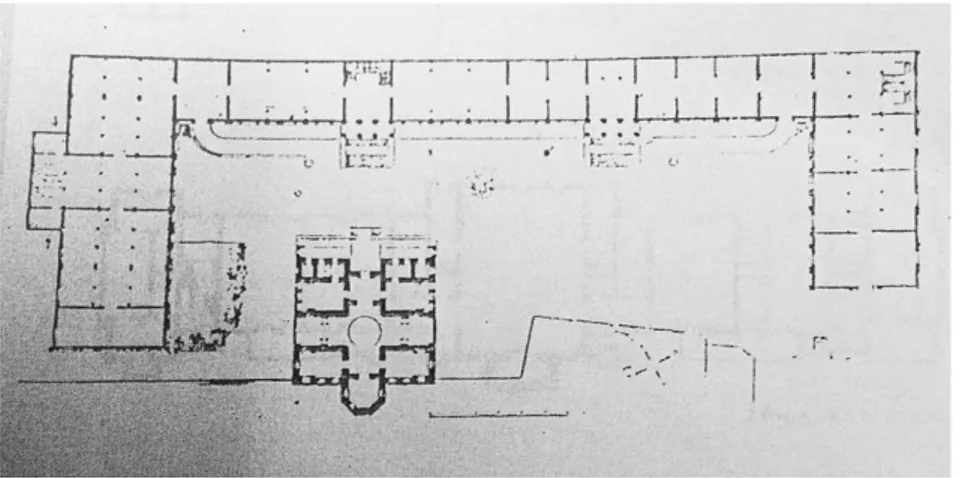 Şekil 4.8: İstanbul Arkeoloji Müzesi zemin kat planı(Nasır, 1991: 79) 