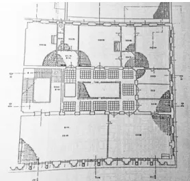 Şekil 4.9: Bank-ı Osmani-i Şahane plan çizimi(Nasır, 1991: 73) 