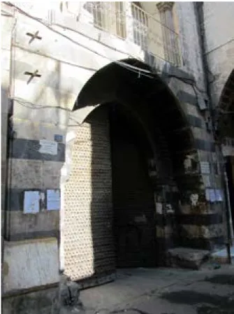 Şekil 12. Al Hibal kapalı çarşısı, 2011 Fig 12. The covered Market al-Hibal, 2011