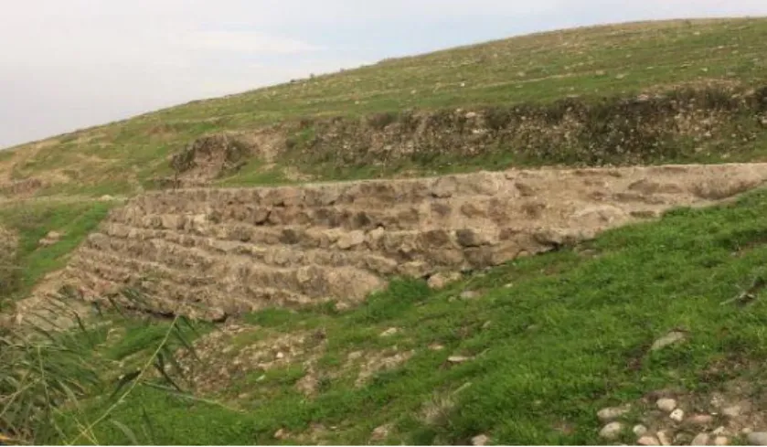 Şekil 3.17 Taş Değirmen'in kalıntıları. (Orug, 2015) 