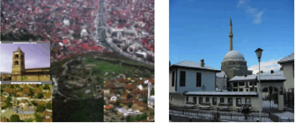 Fig. 9. Significant cultural heritage features (By author, 2011)Fig. 7. Historic Center of Prizren, 