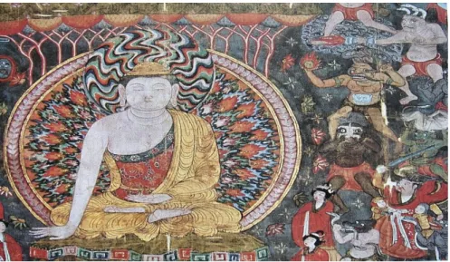 Şekil 4. Dunhuang Duvar Resimleri 