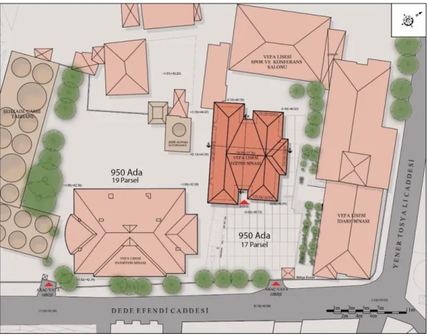 ġekil 5 :Vaziyet planı - Rölöve 