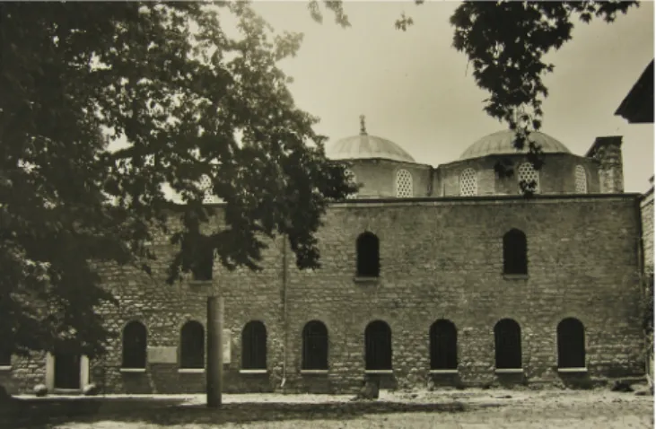 Fig. 1 The front fac -ade of the Outer Treasury after the restoration in 1933 ( Altında˘ g and Bayraktar, 1988)