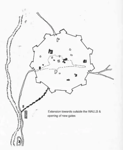 Figure 1.  The  Walled City of Nicosia. 