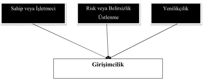 Şekil 2. Girişimcilik Bileşenleri 