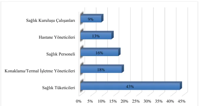 Şekil 4: Tezlerin Örneklem Gruplarının Dağılımı 