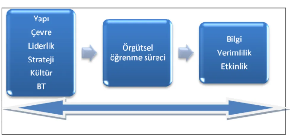 ġekil 3: Örgütsel Öğrenme Yönetimi 