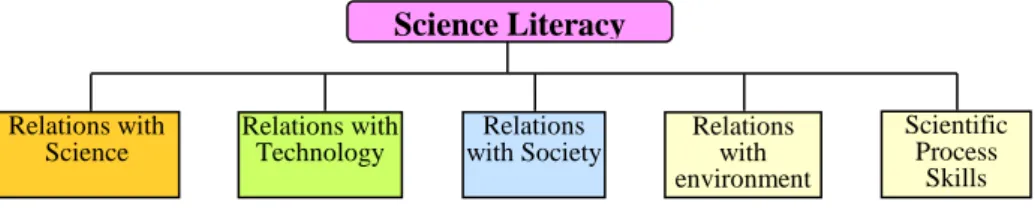 Figure 2. Themes and sub-themes for the contribution of differentiated  instruction into science literacy 