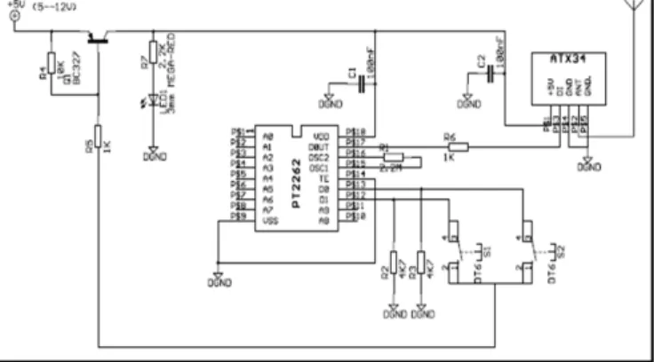 Figure 3: Control Transmitter Circuit