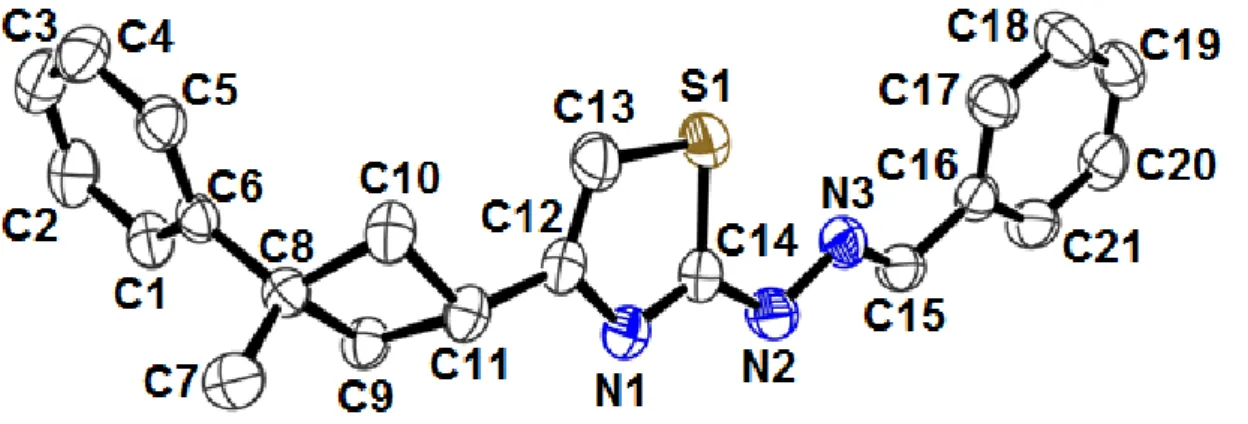 Figure 1. A view of the title compound showing the atom-numbering scheme. Displacement ellipsoids  are drawn at the 30% probability level and H atoms have been omitted for clarity 