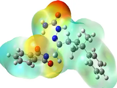 Fig. 8 HOMO and LUMO of the title compound