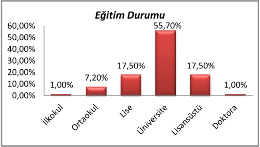 Şekil 4. Eğitim Durumu 