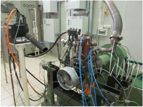 Figure 1. Antor 3LD450 single cylinder research engine. 