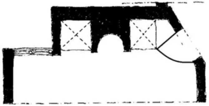 Figure 3.7. Types of cabinets with fireplace, window and door  