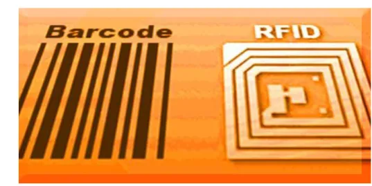 Figure 9 : Barcode versus RFID