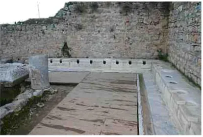 Figure 2.2 Latrines Ephesus, Turkey (Mahfouz, Salma, 2013) 