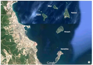 Figure 5.10. A top view from the islands of Urla 