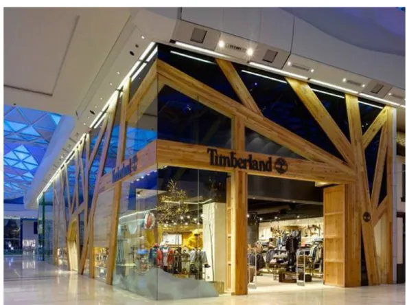 Şekil 2: Timberland Londra Mağazası 