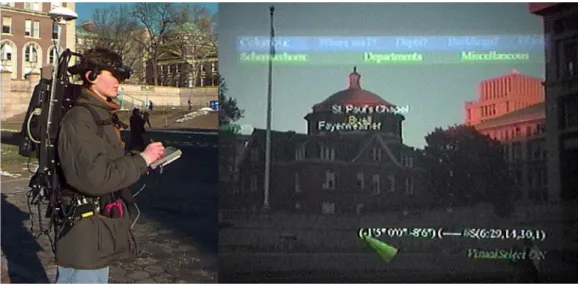 Figure 2-18 Mobile Augmented Reality System  