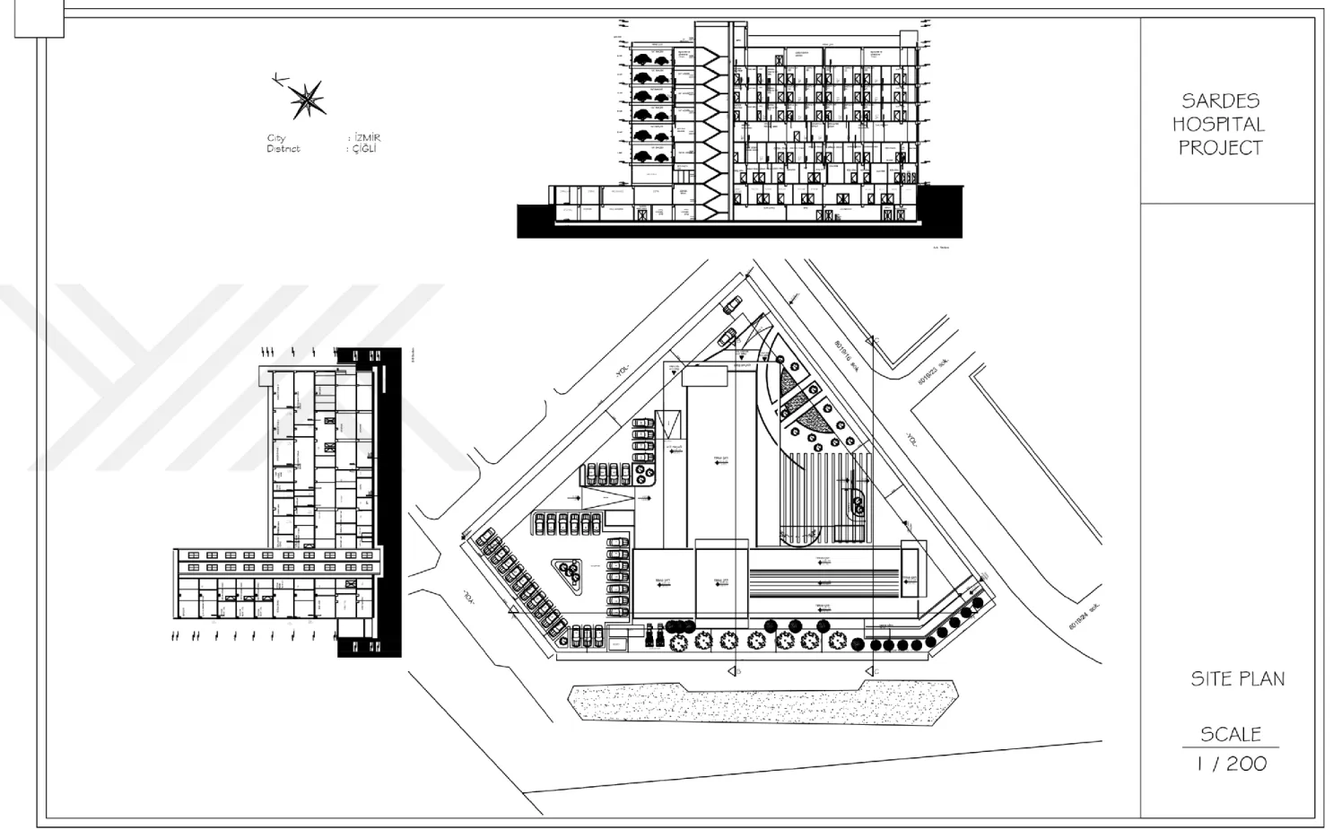 Figure 3.3 Site Plan 