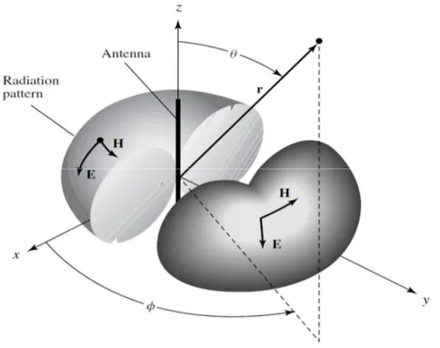 Figure 2.1: Omni-directional Antenna pattern  (Balanis, 2005)