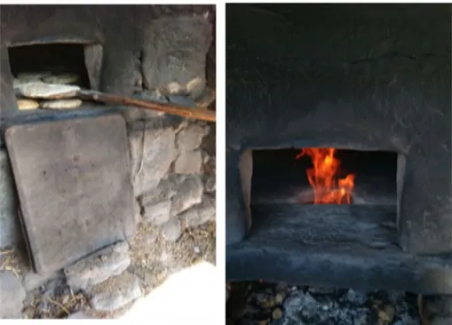 Fig. 1 The stone kiln used for baking of traditional Gelveri Bread