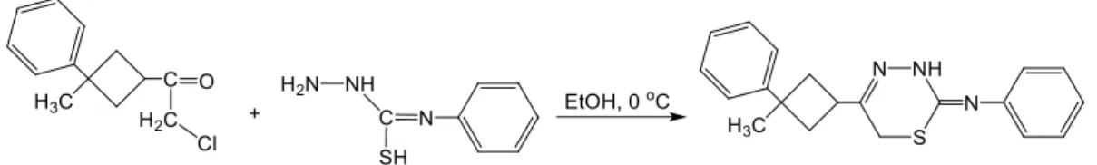 Figure 1. Synthetic pathway for the synthesis of the target compound  2.2. General Remarks  