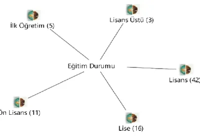 Şekil 3. Eğitim Durumuna Göre Dağılım 