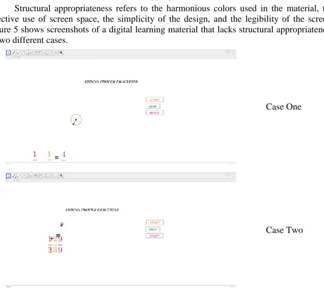Figure 5. Screenshots from Design of Pre-service Teacher L 
