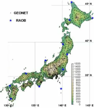 Şekil 4.3. GEONET Ağı Nokta Dağılımı 