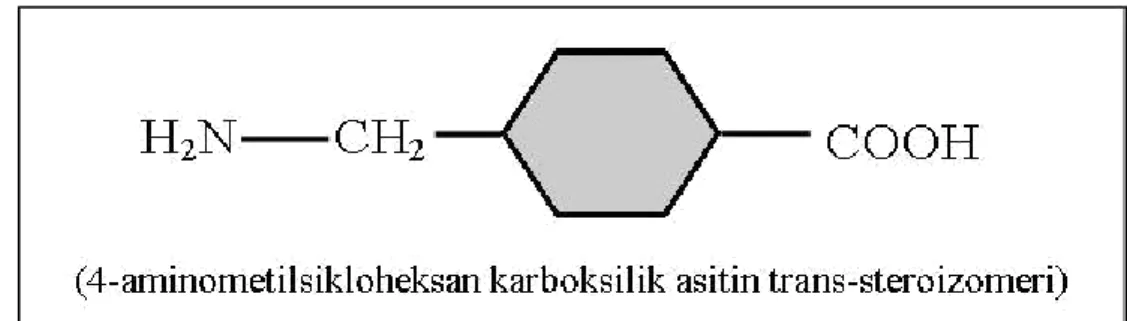 ġekil 11. Traneksamik Asitin Kimyasal Yapısı 