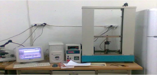 ġekil 4.4 . Kullanılan çekme testi cihazı 