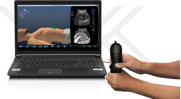 Şekil 3.1. The SonoSim® Ultrason Eğitim Simülatörü 