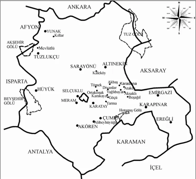 Şekil 2.1. Çalışma alanı 
