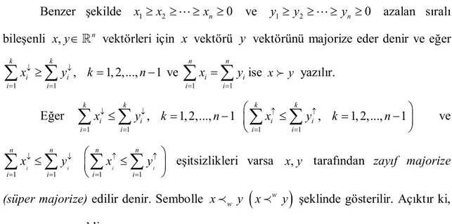 Şekil 4.1.Örnek vektörler:  x A  x B