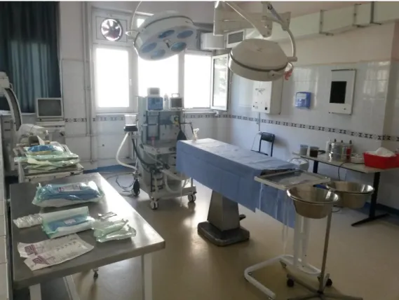 ġekil 2.1: Ameliyathane Genel Görünümü. 