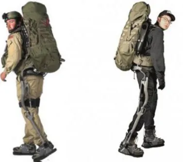 Şekil 2.3. Berkeley Bionics tarafından geliştirilen ExoHiker ve Exo Climber 