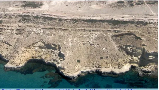 Figür 10: Akrotiri (Aetokromnos) Sarp Kayalık Yüzeyinden Detay 