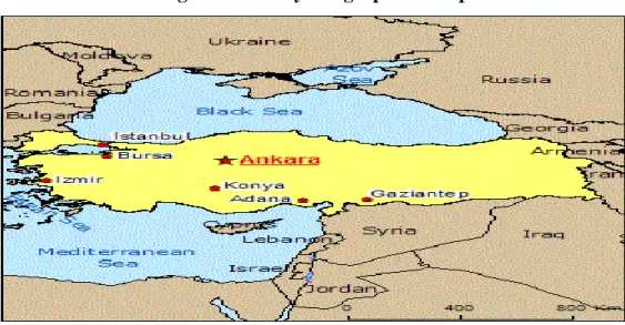 Figure 1. Turkey Geographical Map 
