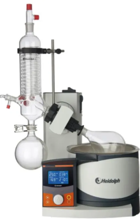 Şekil 3.2. Rotary Evaporator cihazı 